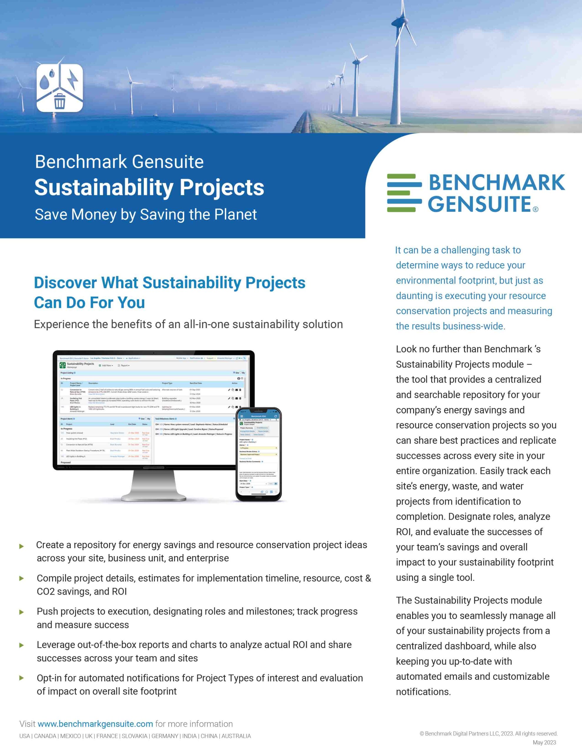 Sustainability Projects