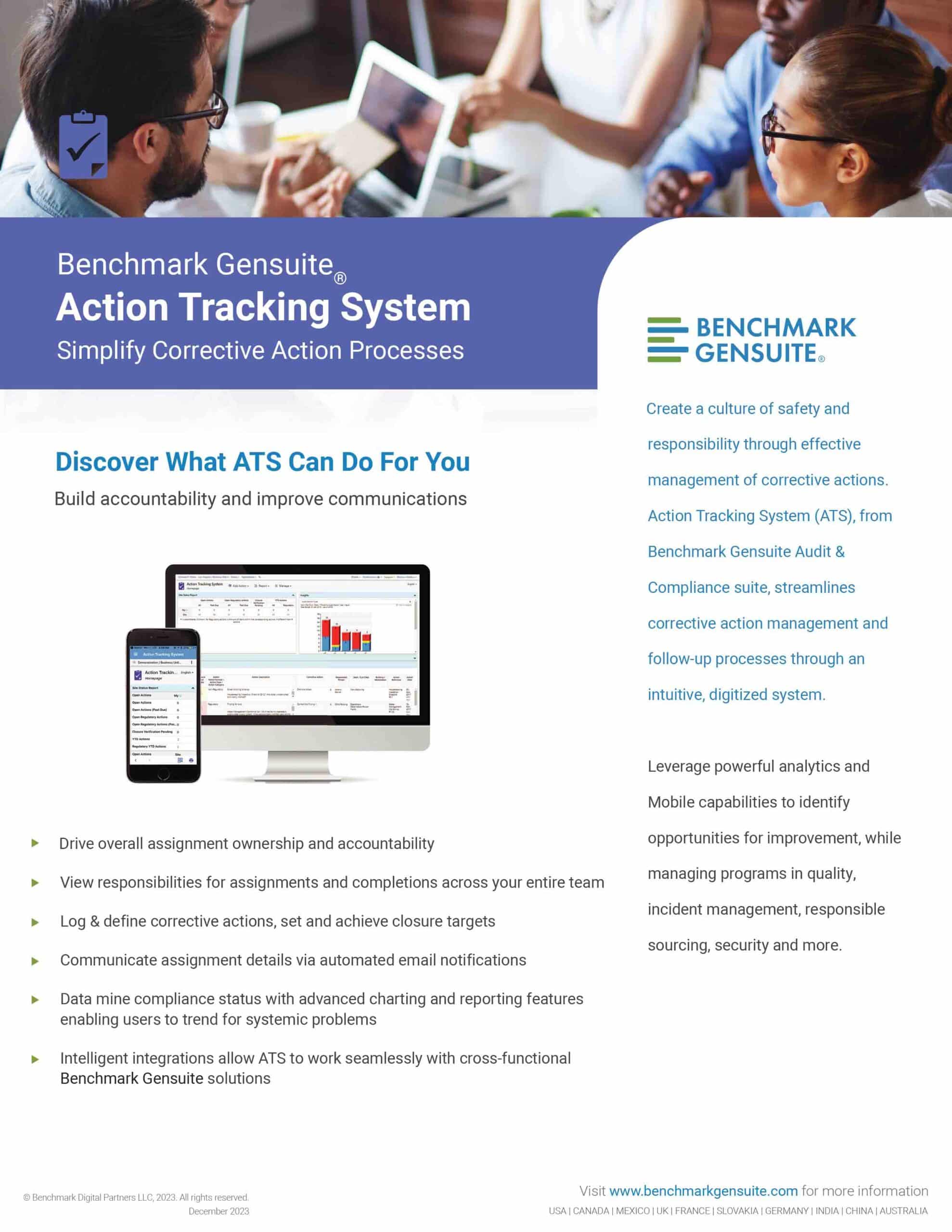 Action Tracking System