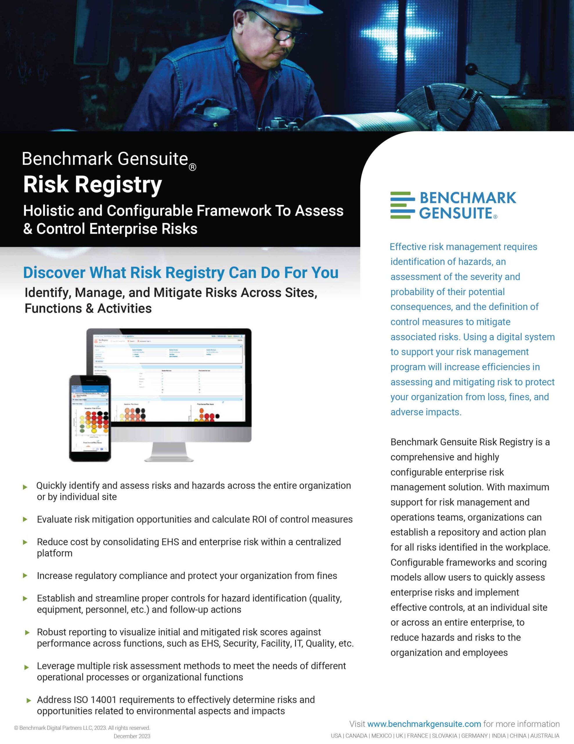 Risk Registry