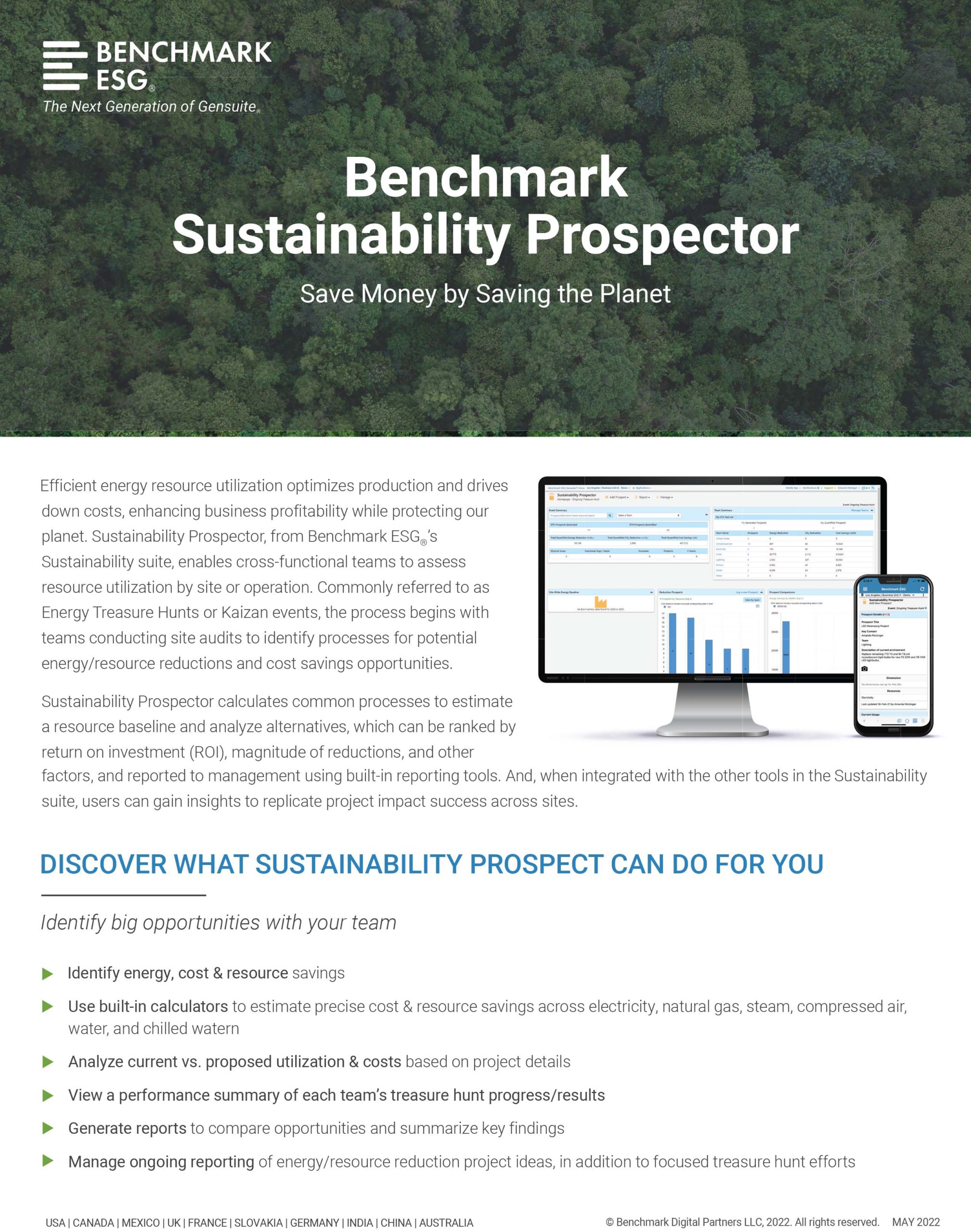 Sustainability Prospector