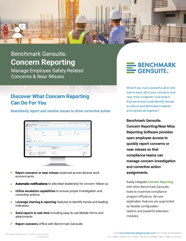 Concern Reporting