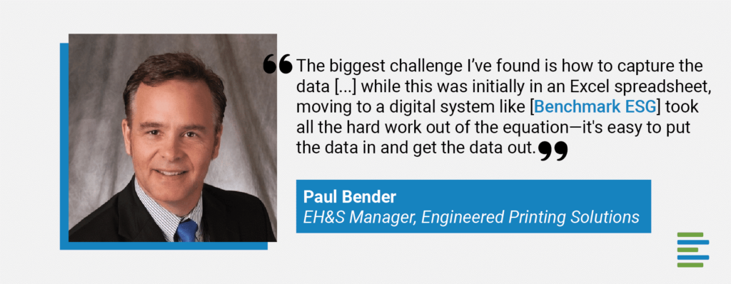 Headshot and Quote from Paul Bender