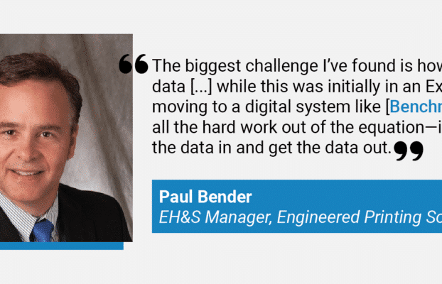 Creating Dynamic EHSQ Solutions to Meet Customer’s Evolving Needs: From Benchmark Champion Paul Bender