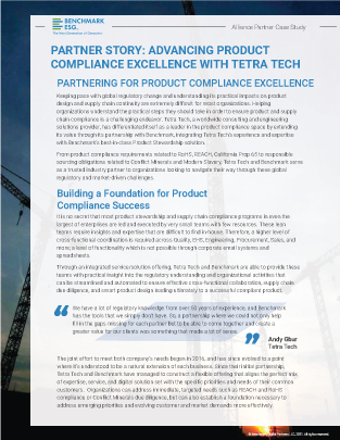 Partner Story: Advancing Product Compliance Excellence with Tetra Tech
