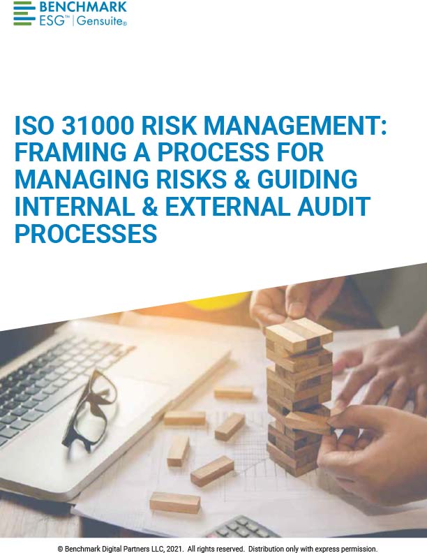 ISO 31000 Risk Management: Framing a Process for Managing Risks & Guiding Internal & External Audit Processes