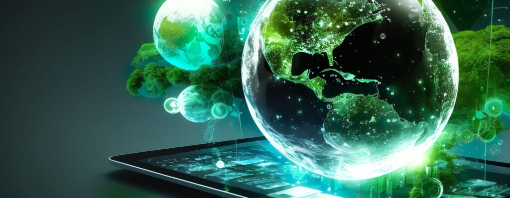 green globe