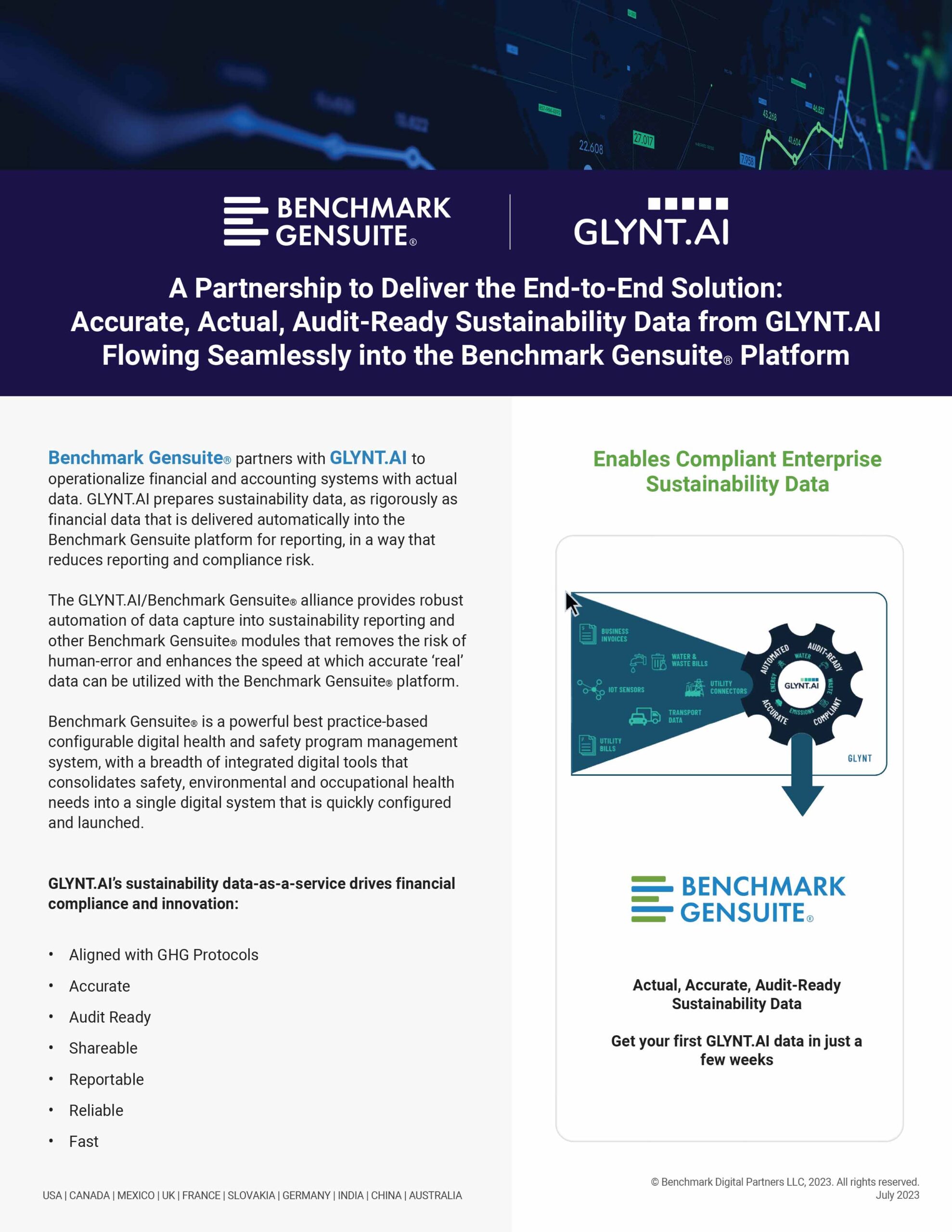 The Benchmark Gensuite and GLYNT.AI Partnership