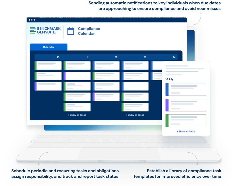 compliance calendar software