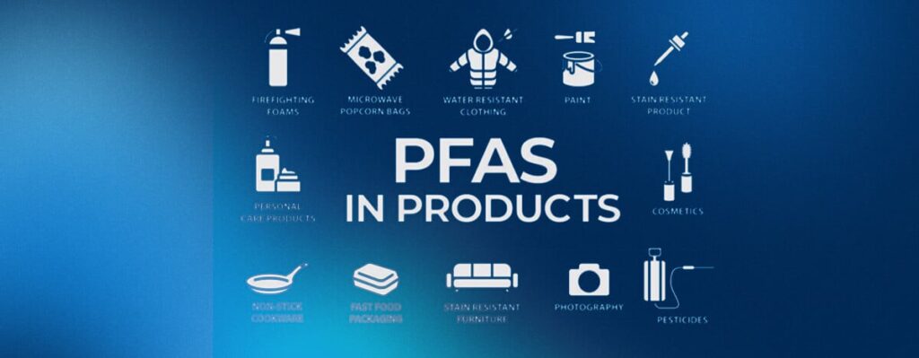 Image showing common types of products that can contain PFAS