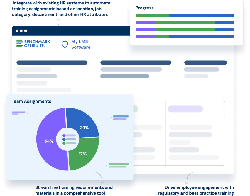 training tracker and my lms screenshot