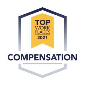 Top Work Places 2021 - Compensation