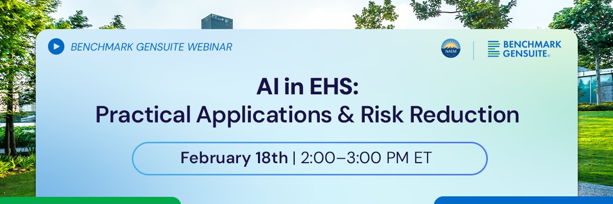 AI in EHS Event Banner