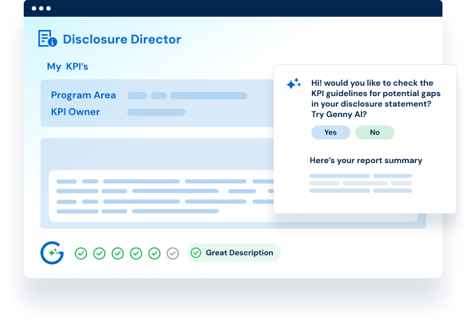 Disclosure Reporting AI