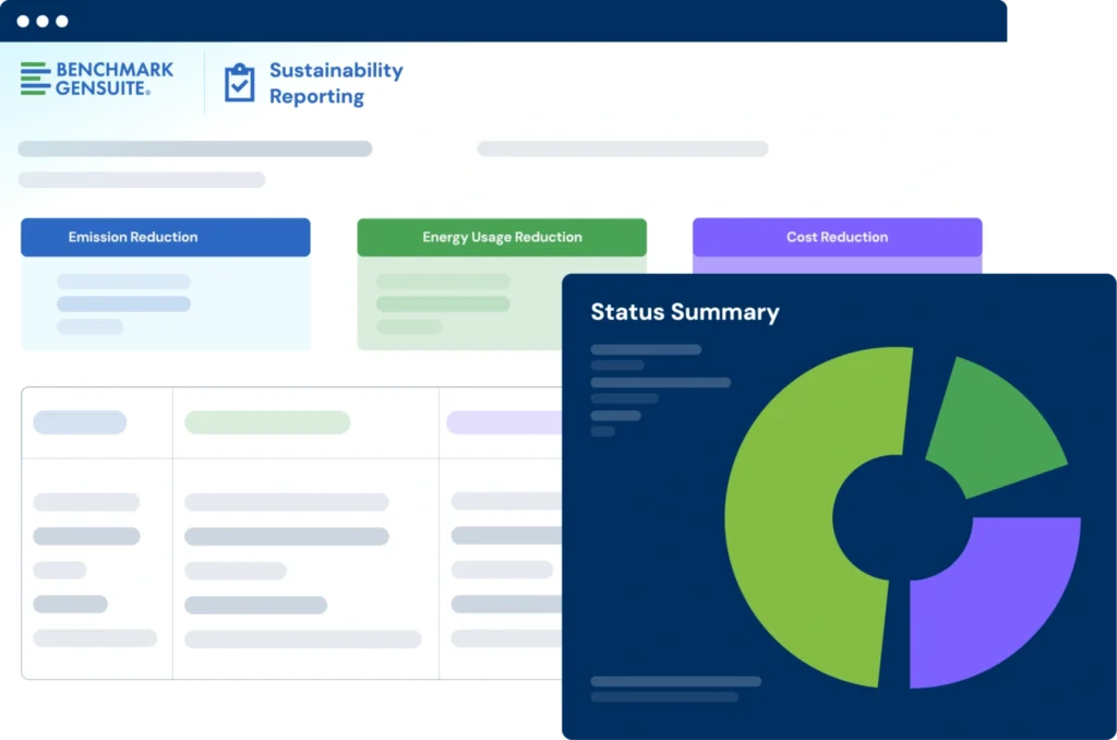 Sustainability Reporting Solution Graphic