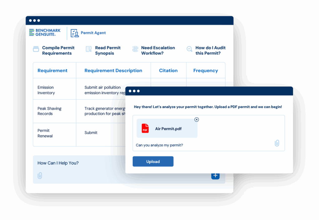 Permit agent llustration