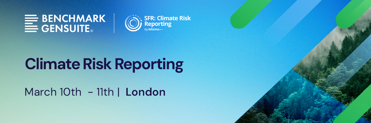 Climate Risk Reporting - Benchmark Gensuite