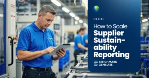 Blog banner: Scale Supplier Sustainability Reporting