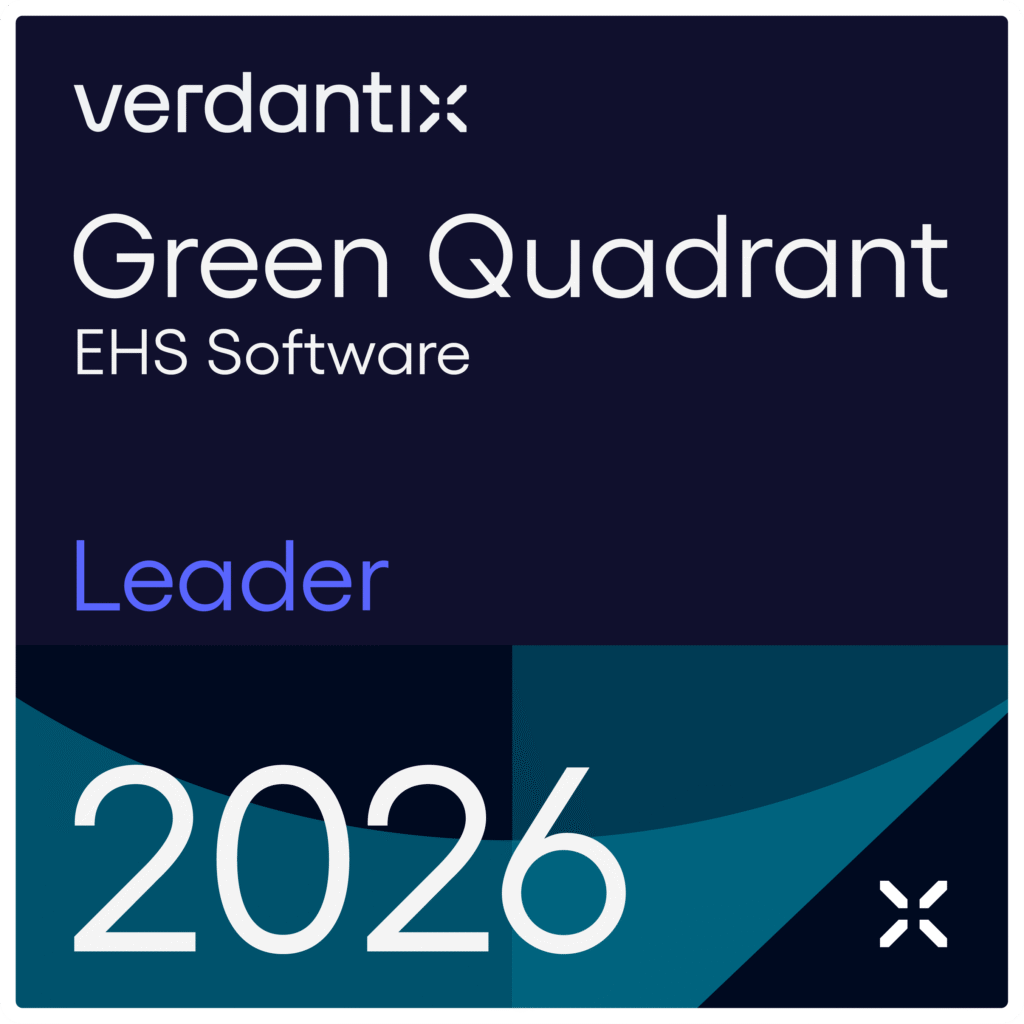 Verdantix Green Quadrant EHS software Leader 2026