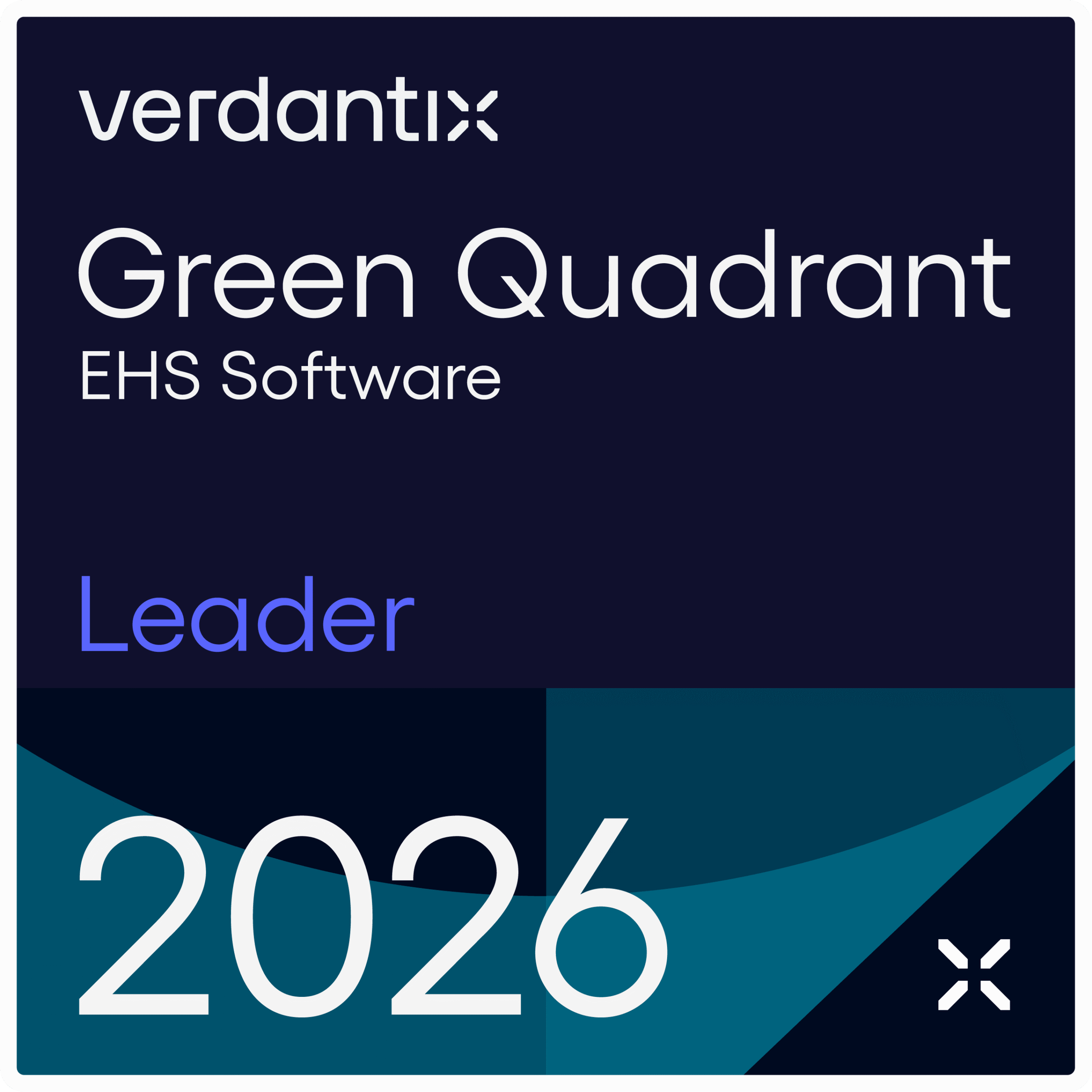 Verdantix Green Quadrant EHS software Leader 2026