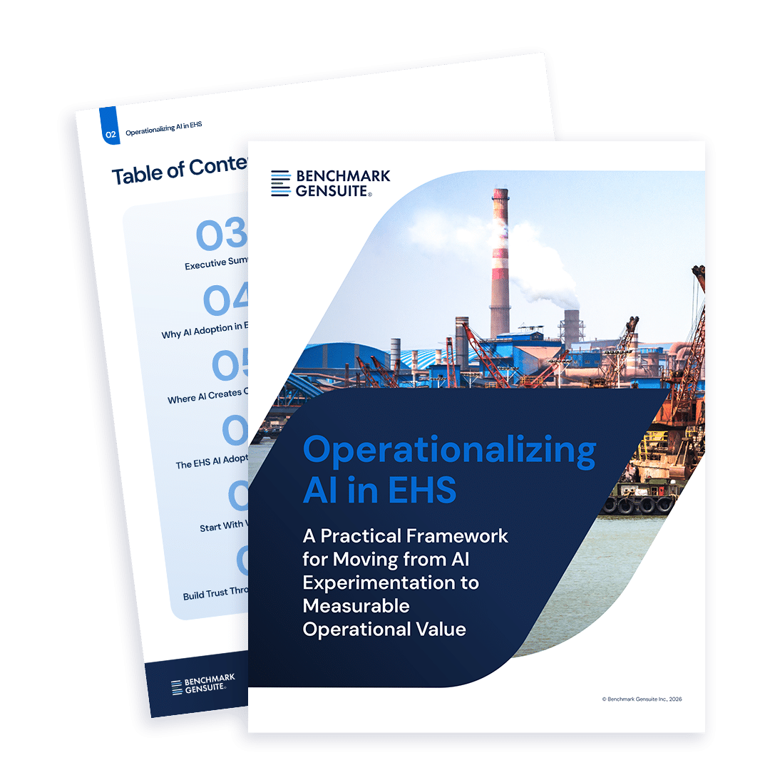 Operationalizing AI in EHS