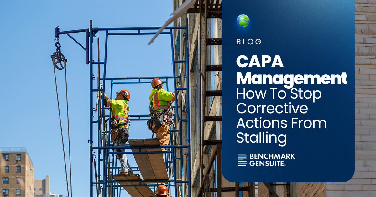 Blog featured image: CAPA Software: How to Stop Corrective Actions from Stalling