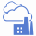 Blue Transparent Air Log Icon