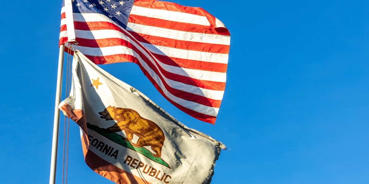 California State flag