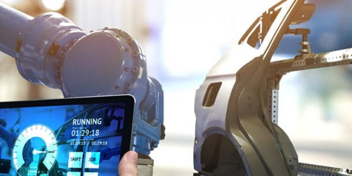 IOT Solutions worker Ipad